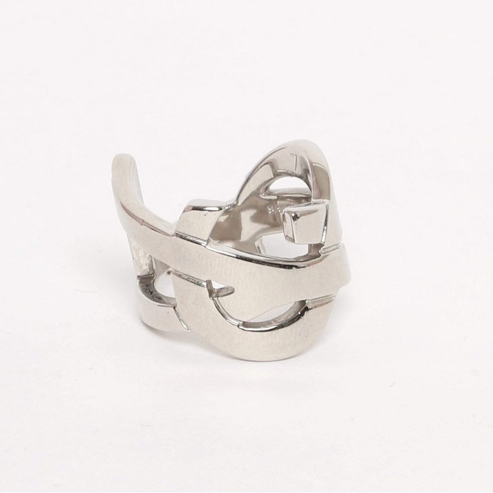 SAINT LAURENT Silver-tone Ring
